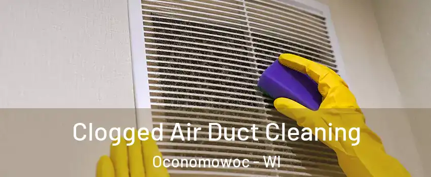  Clogged Air Duct Cleaning Oconomowoc - WI