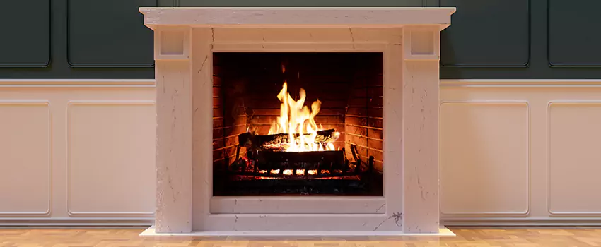 Decorative Electric Fireplace Installation in Oconomowoc, Wisconsin