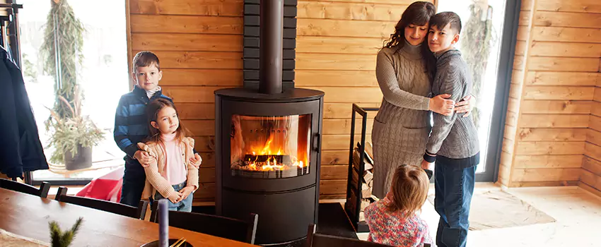 Morso Cast Iron Fireplace Insert Installation in Oconomowoc, Wisconsin