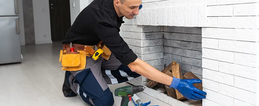 Fireplace Damaged Damper Frame Repair Services in Oconomowoc, Wisconsin