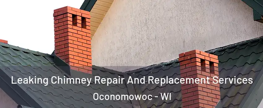  Leaking Chimney Repair And Replacement Services Oconomowoc - WI