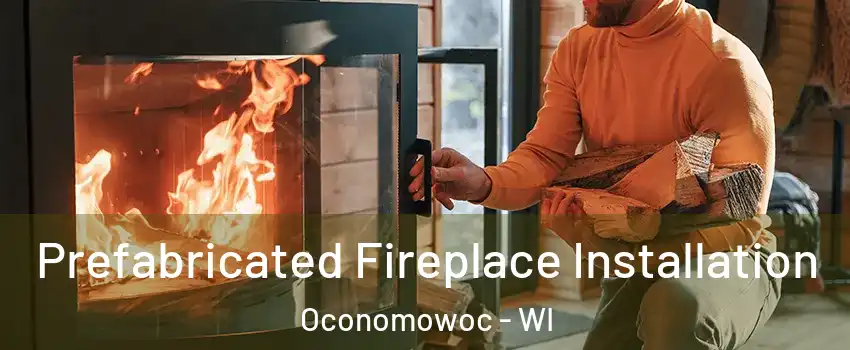  Prefabricated Fireplace Installation Oconomowoc - WI